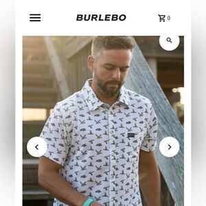 Burlebo 2XL shirt that was purchased and still has tags on it. Never worn.